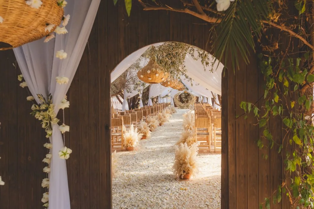 ceremonie boheme marrakech mariage