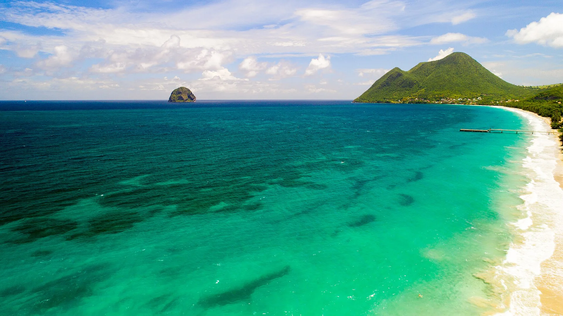 Diamond Rock aerial