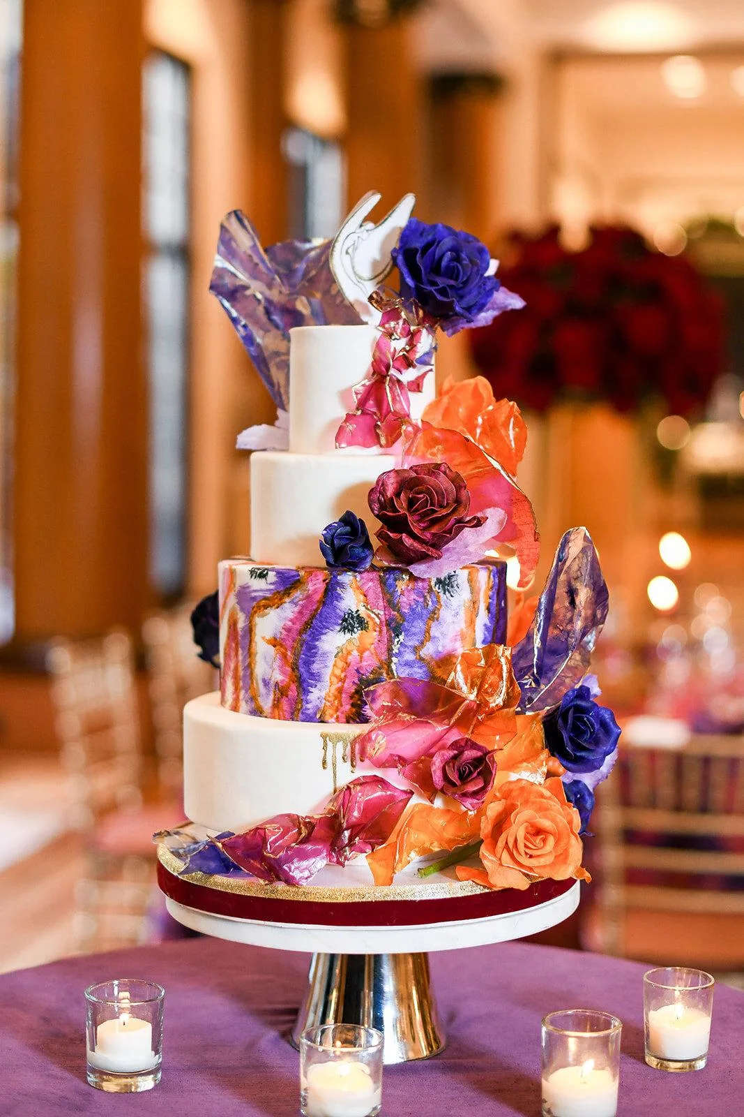 wedding cake coloré mariage Dopamine Decor