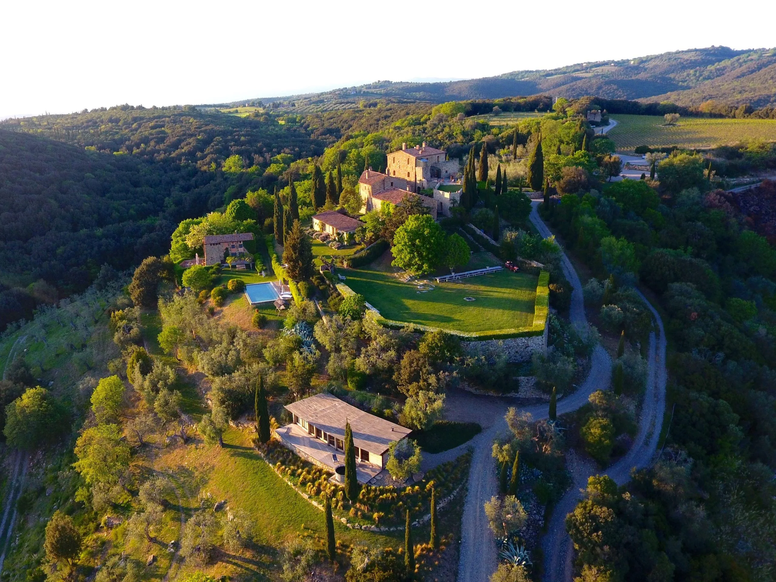 Castello di Vicarello, château et domaine privé pour un mariage en Toscane