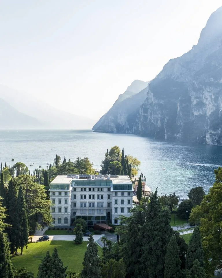 Lido Palace au bord du lac de Garde en Italie