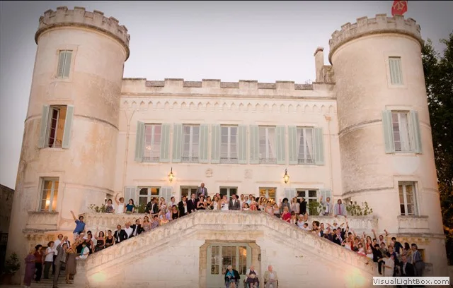 Façade du Château de Rieucoulon et son architecture du XVIIIe siècle à Montpellier