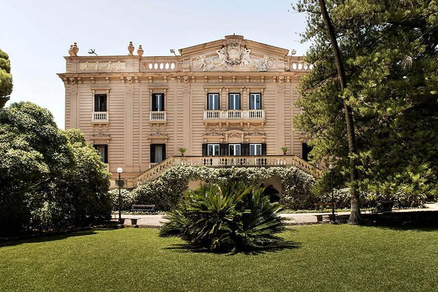 Villa Tasca, villa historique pour un mariage dans les jardins de Palerme en Sicile.