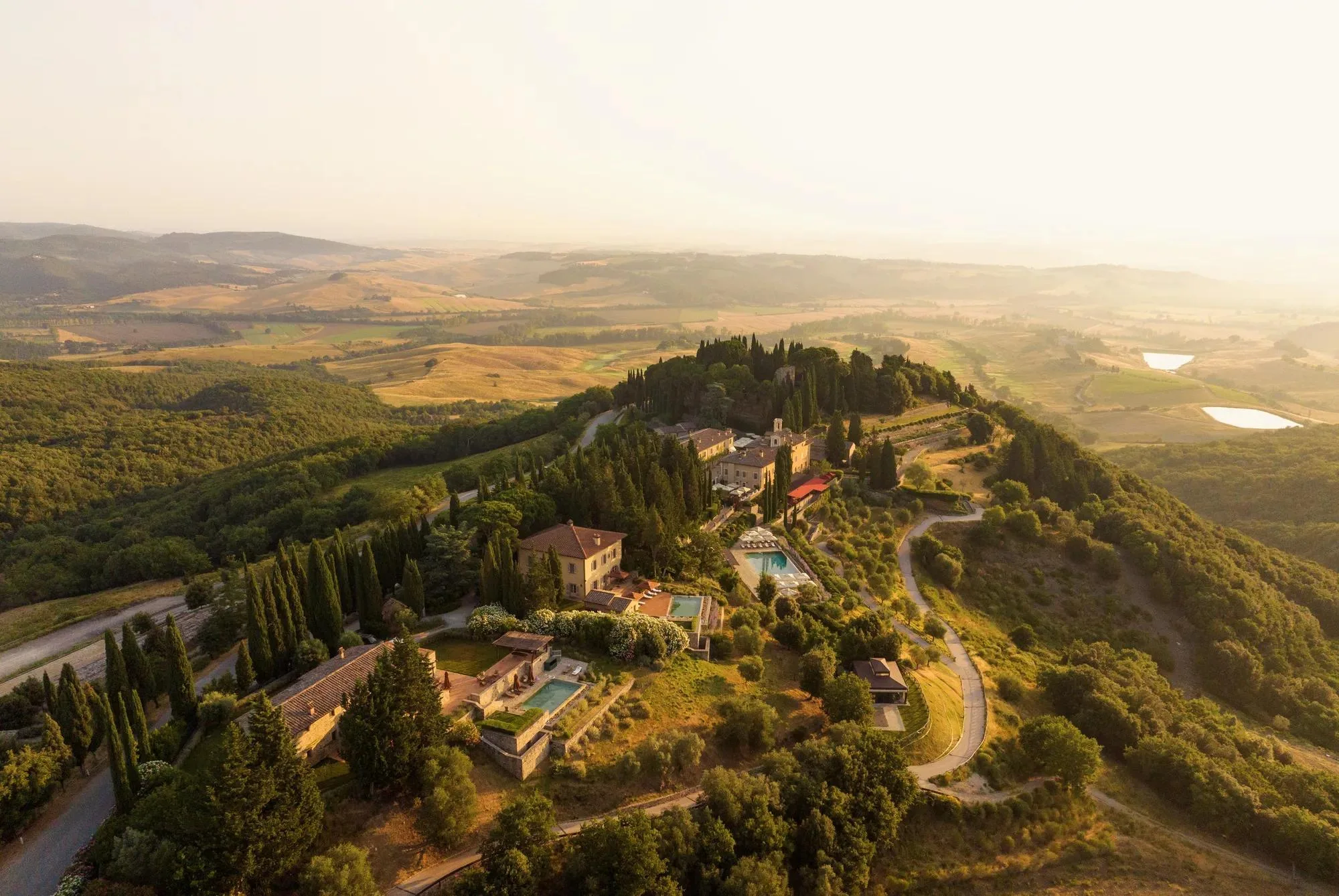Castiglion del Bosco, domaine de mariage au cœur du Val d'Orcia en Toscane