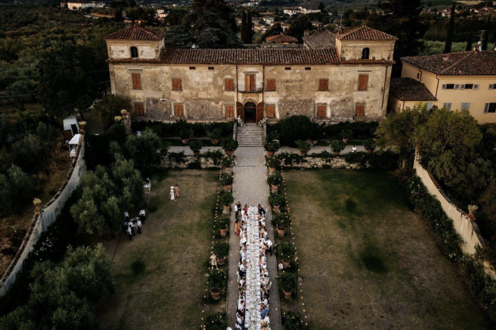 Villa Medicea di Lilliano, lieu de mariage en Toscane près de Florence