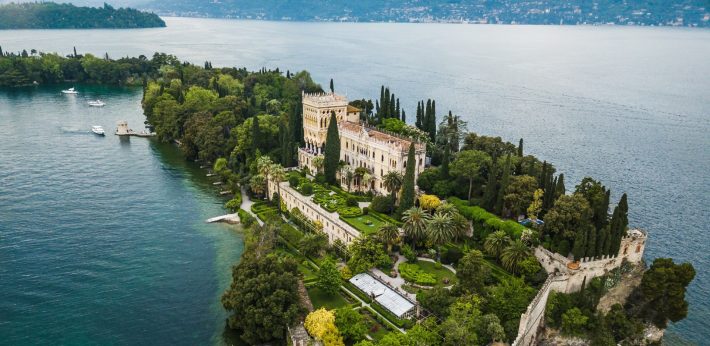 Isola del Garda lieu de mariage sur une île privée du lac de Garde