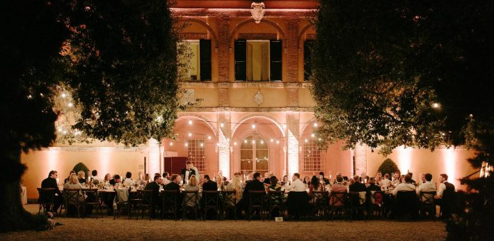La Foce, villa historique et jardins pour un mariage dans le Val d'Orcia en Toscane